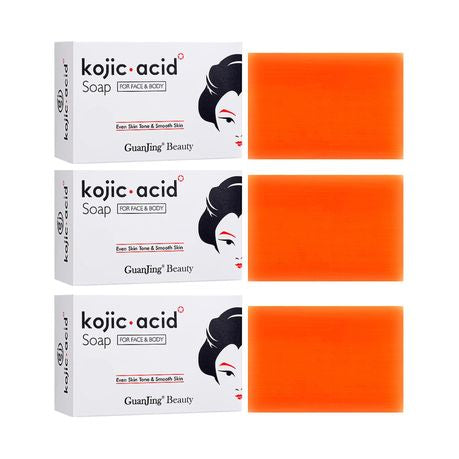 Guanjing 3 pack of kojic soap